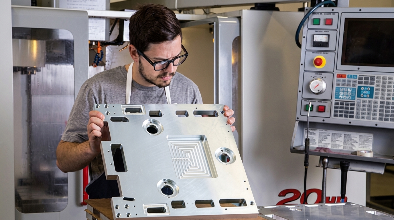 Airtronics CNC machinist and precision aluminum billet facility